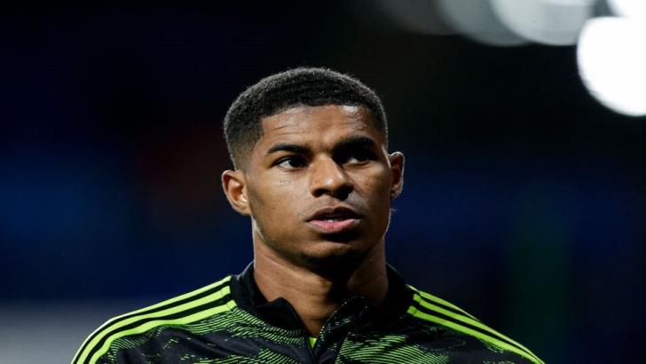 Man Utd striker Marcus Rashford